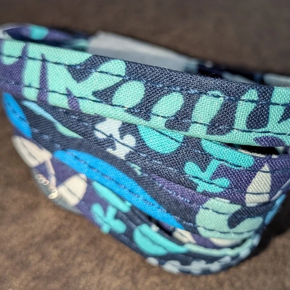 Vera Bradley Breakaway Lanyard Blue Island Medallion Paisley 15972-U60 NWT